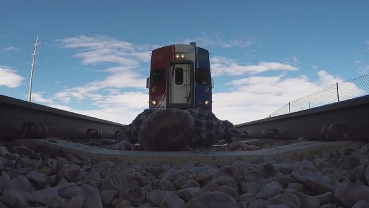 As Stunts Go, Getting Run Over By A Train Is Pretty Crazy