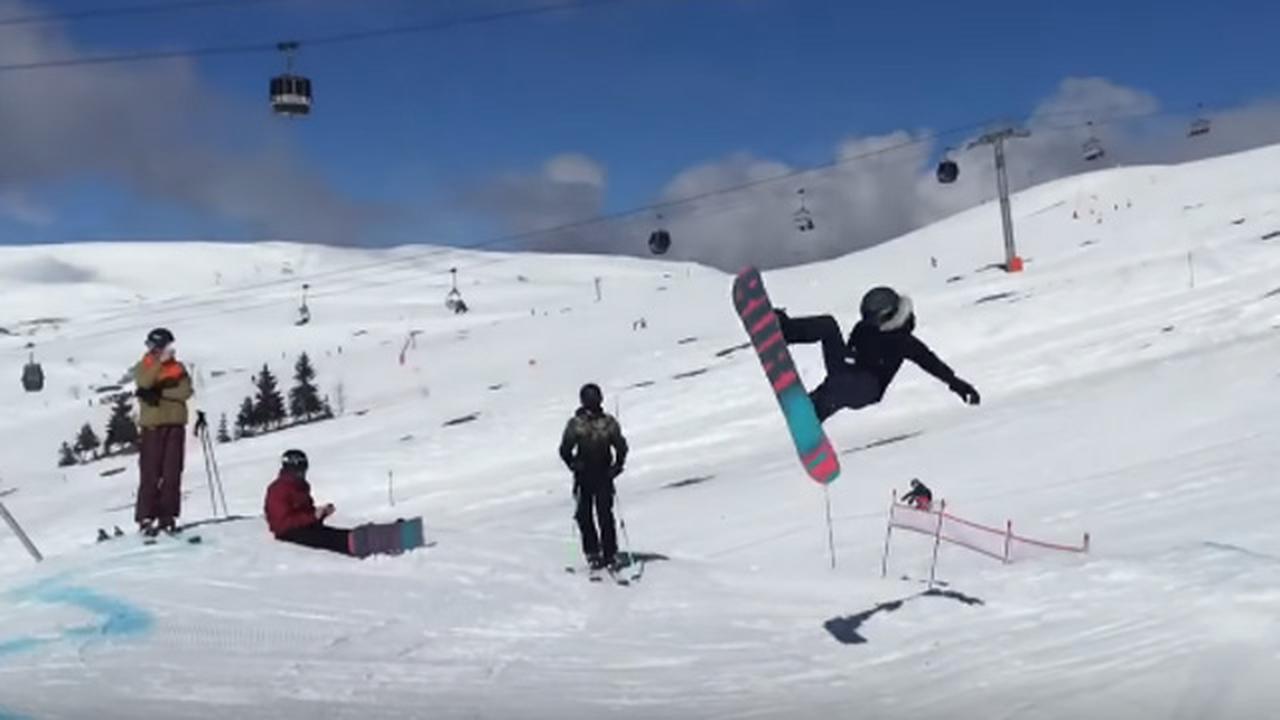 That Sickening Sound You Hear Is The Snowboarder's Femur Snapping