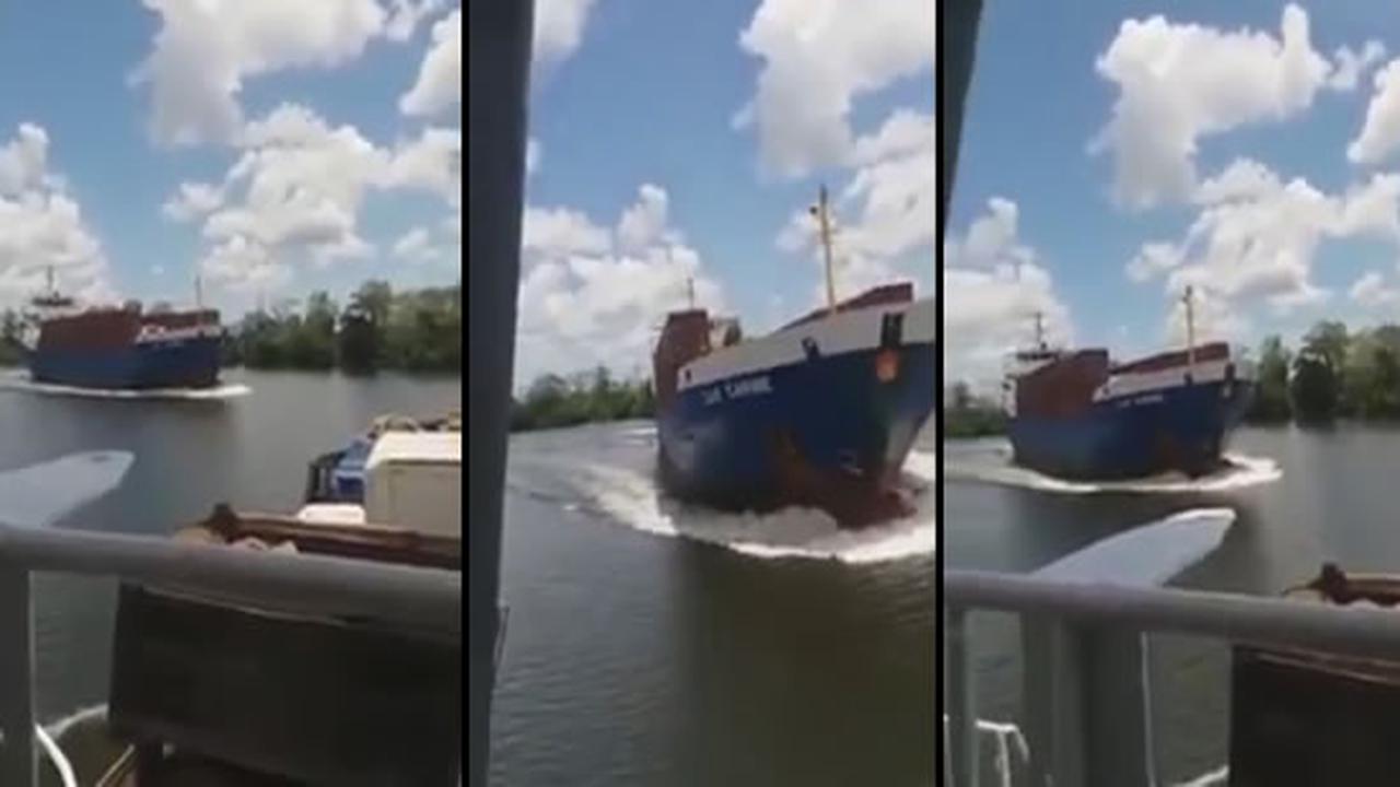 Don't You Hate When Massive Cargo Ships Sneak Up On You?