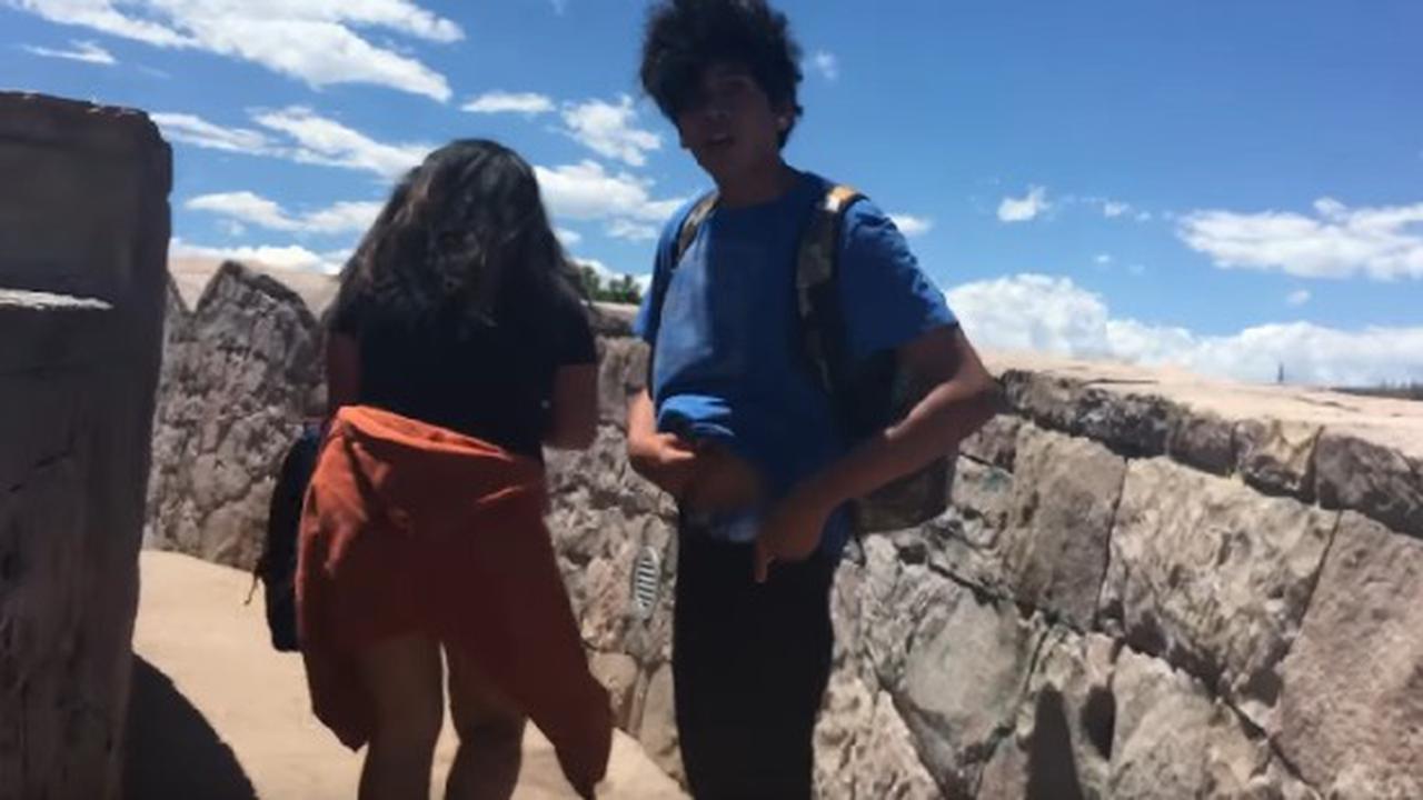 Passer By Lays Into Some Dude Choking A Woman