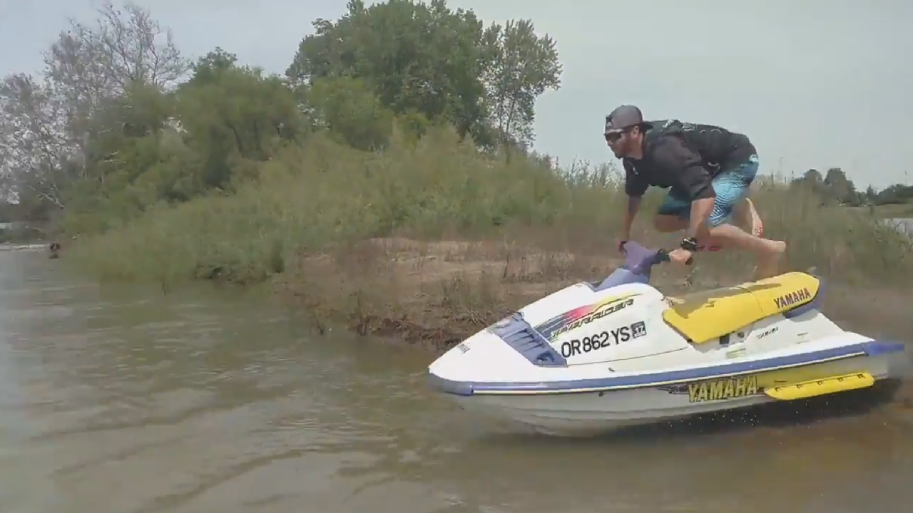 Jet Ski Comes In Second Place