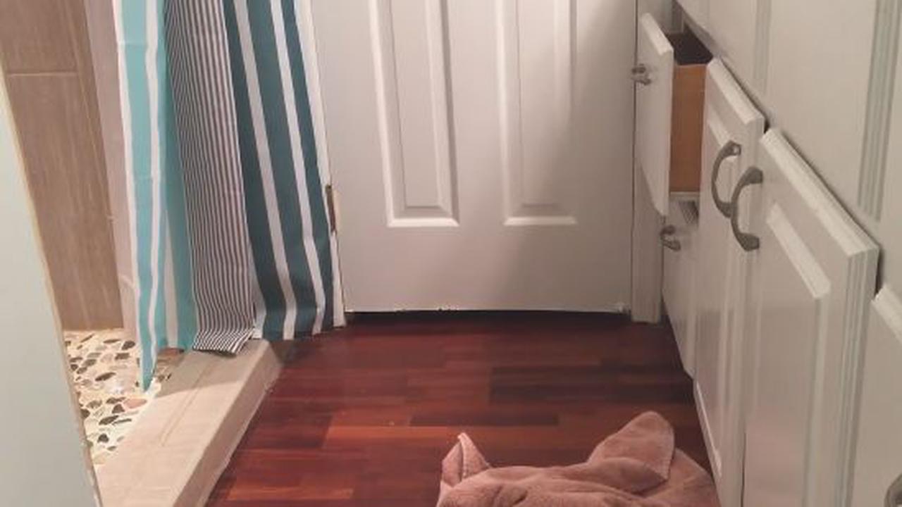 That Creeper Outside The Bathroom Door