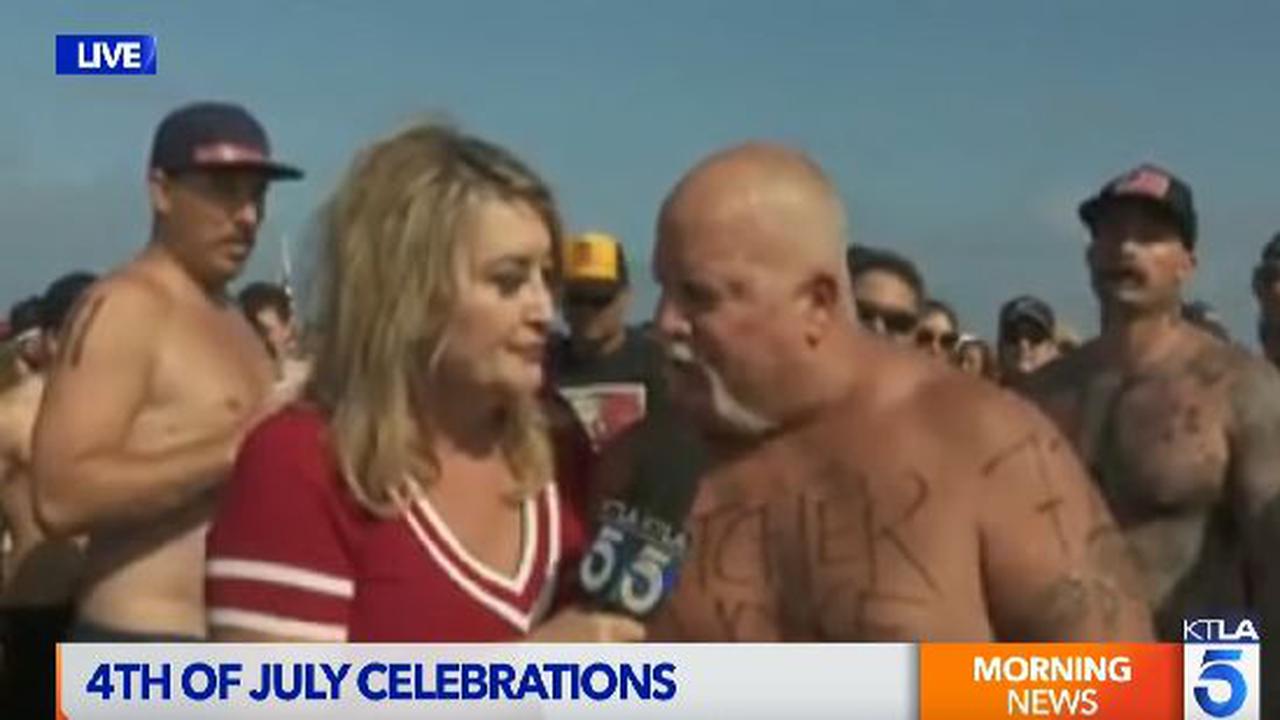So, ever seen a reporter get puked on?
