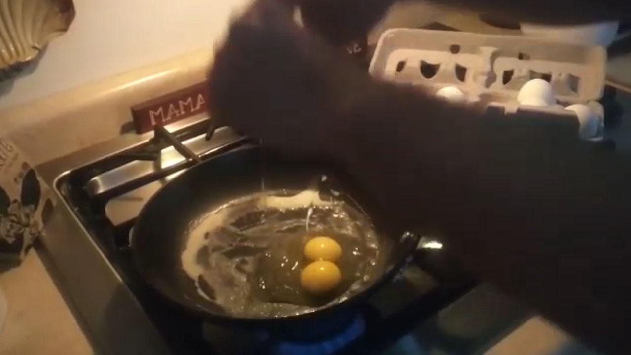 Minds Are Blown When Five Eggs In A Row Have Double Yolks