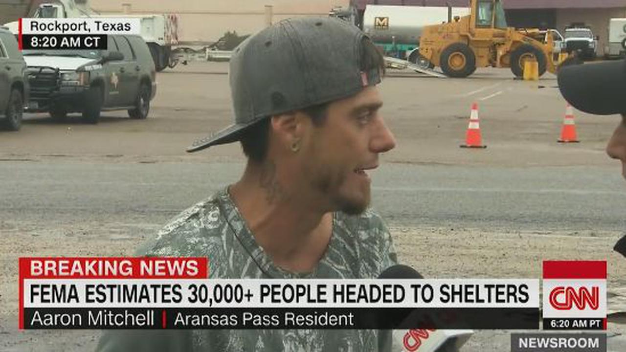 Flood Survivor Finds His Dad