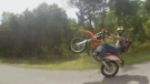 Wheelie Win Turns Into Crash And Fail!
