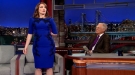 Tina Fey Takes Off Dress, Gives It To David Letterman As A Going Away Present