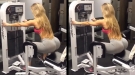 Man Films The Reason Why He Was Unable To Concentrate At The Gym