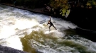 Surfing The Eisbach In Germany