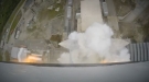 Awesome POV Of Dragon Rocket Test