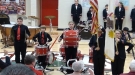 Busted Cymbal Turns This Into The Most Patriotic Band Performance Ever
