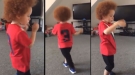Little Man Busting Some Moves