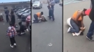 Super Mom Beats A Stranger While Her Kids Beg Her To Stop