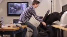 Roommate's Head Vs The Wall