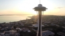 Buzzing The Space Needle In Seattle