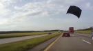 Ever Seen A Hood Just Fly Off A Moving Car?