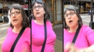 Lunatic On The Street Gets Put In Her Place