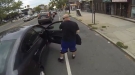 Mouthy Guy Tries To Pick A Fight With A Cyclist