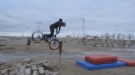 Ever Heard Of A Bump Front Flip?