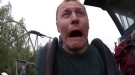This Guy Has A Weird Reaction To Rollercoasters