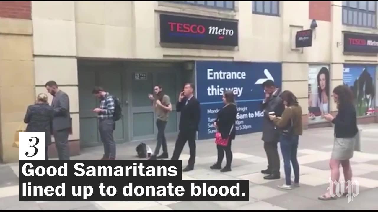 Acts of kindness inspire in Manchester