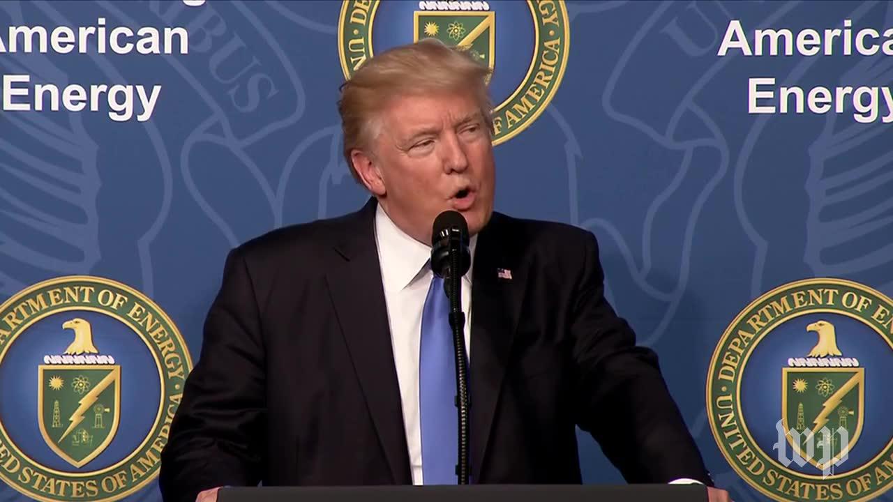 Trump: U.S. has 'near limitless supplies of energy'