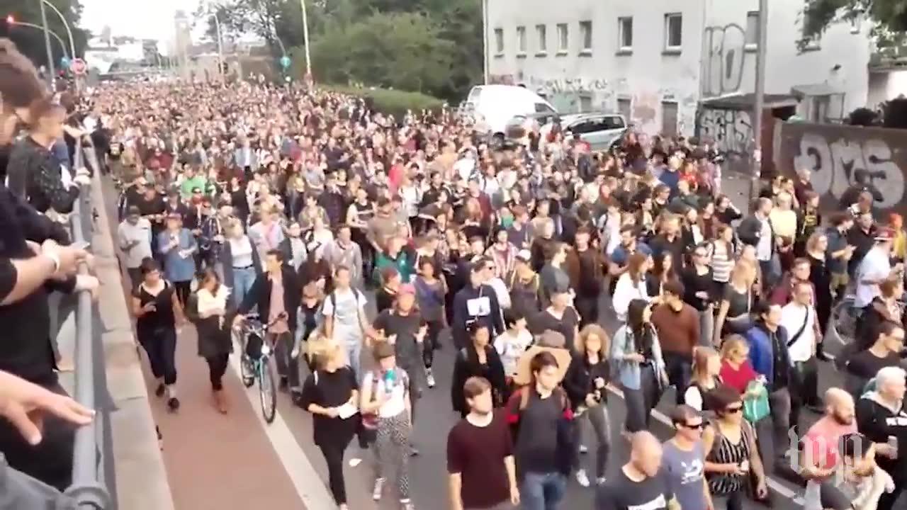 Protesters flock to hamburg ahead of g-20 summit