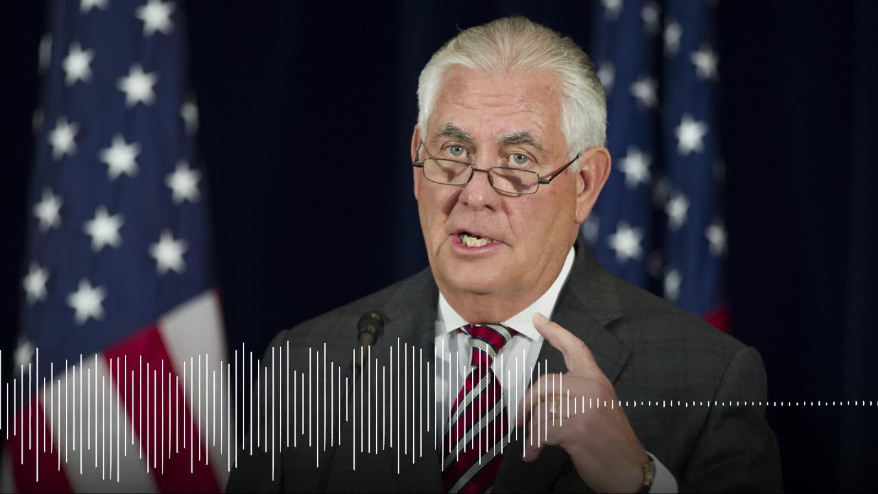 Tillerson describes meeting between trump and putin