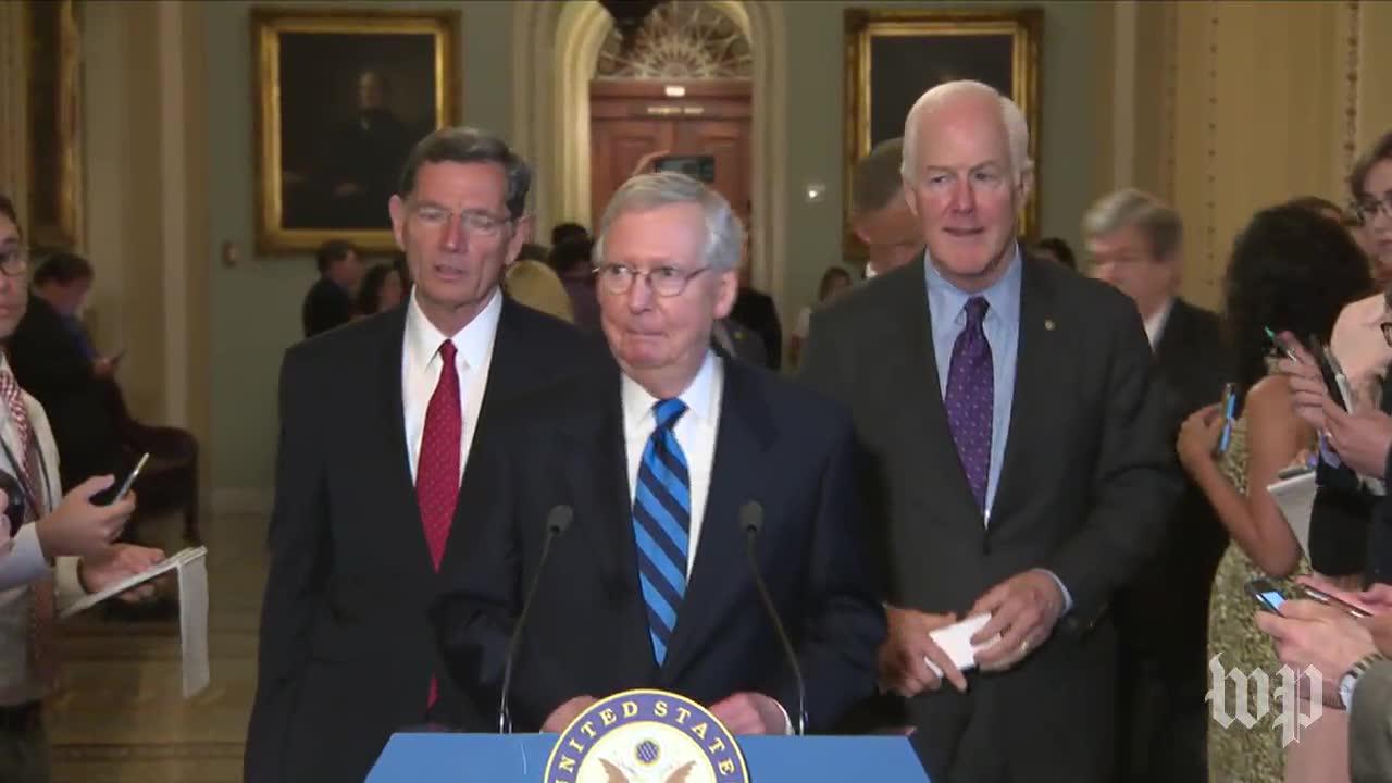 Mcconnell blames recess delay on 'unprecedented level of obstruction'