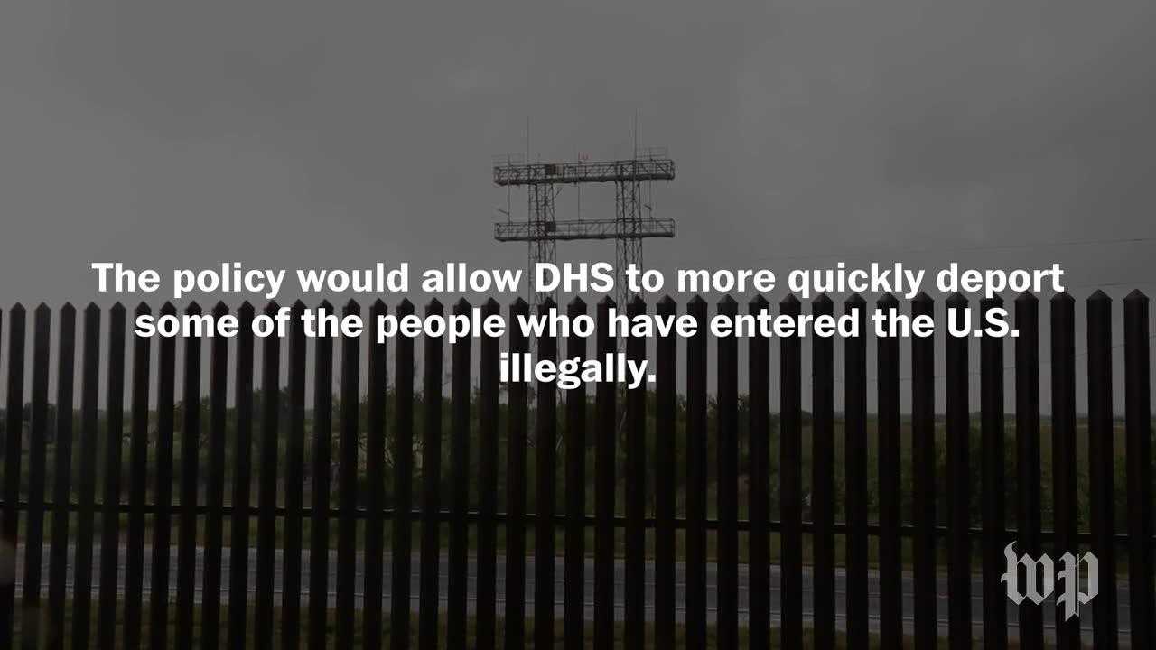 Trump Administration Weighing Policy To Expedite Deportations
