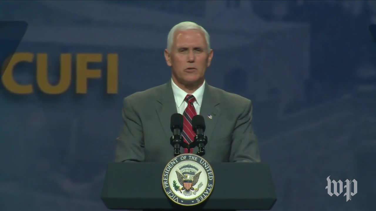 Pence: Trump Will Move Embassy In Israel To Jerusalem