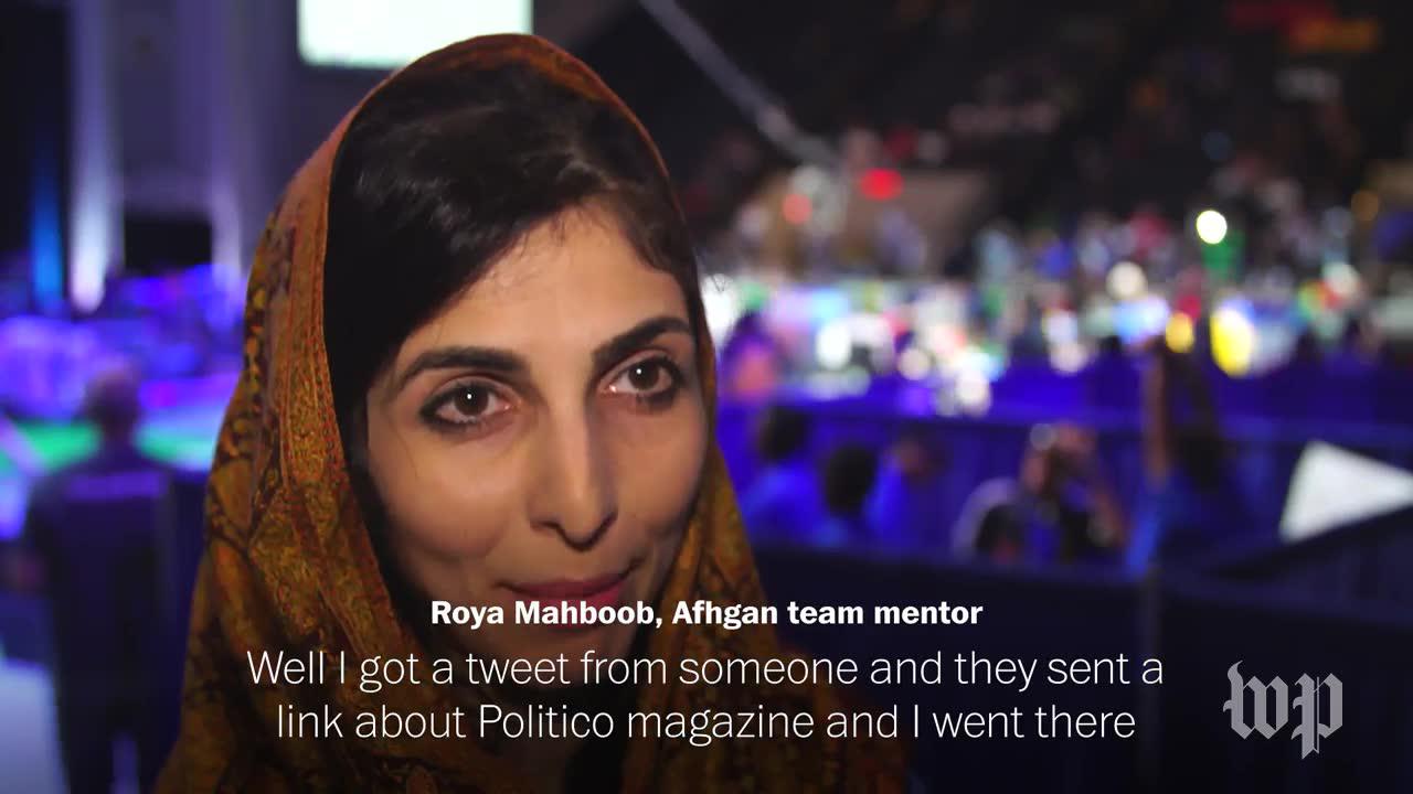 Afghan Girls Overcome Challenges To Attend Robotics Competition
