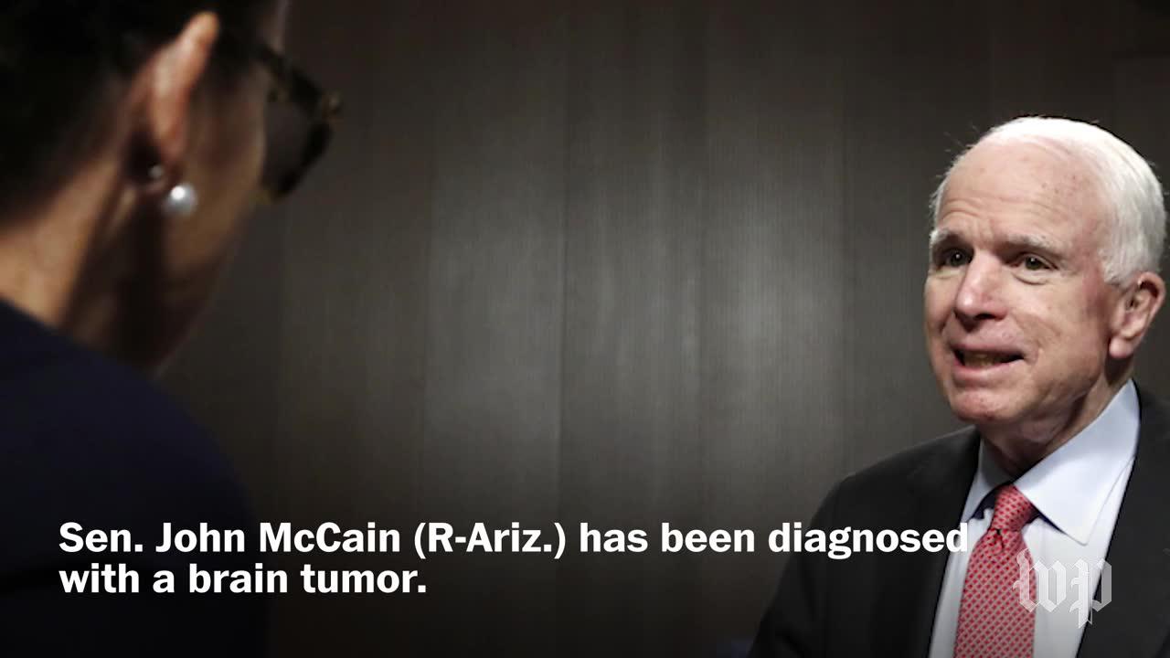 Mccain Diagnosed With Brain Tumor