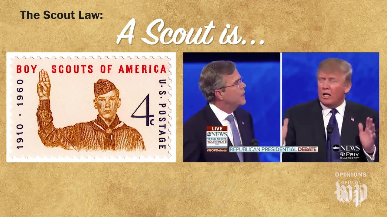 The Scout Law Vs. President Trump