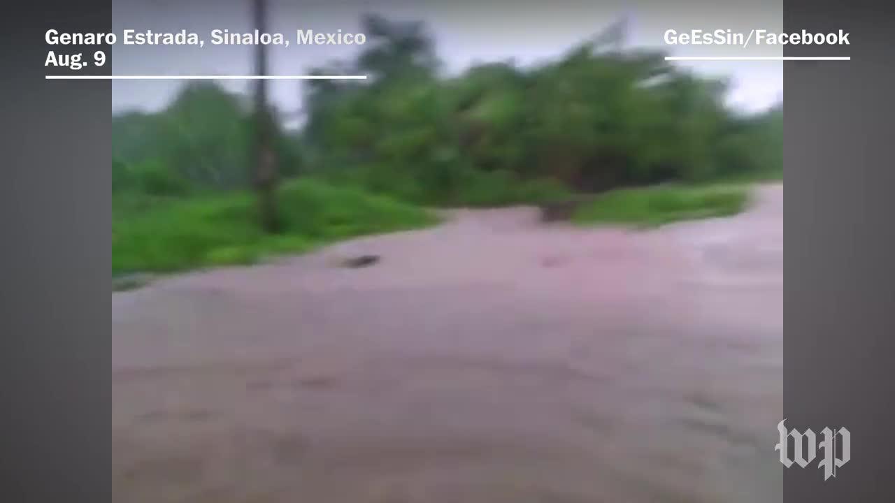 Hurricane Franklin Makes Landfall On Mexico'S Coast