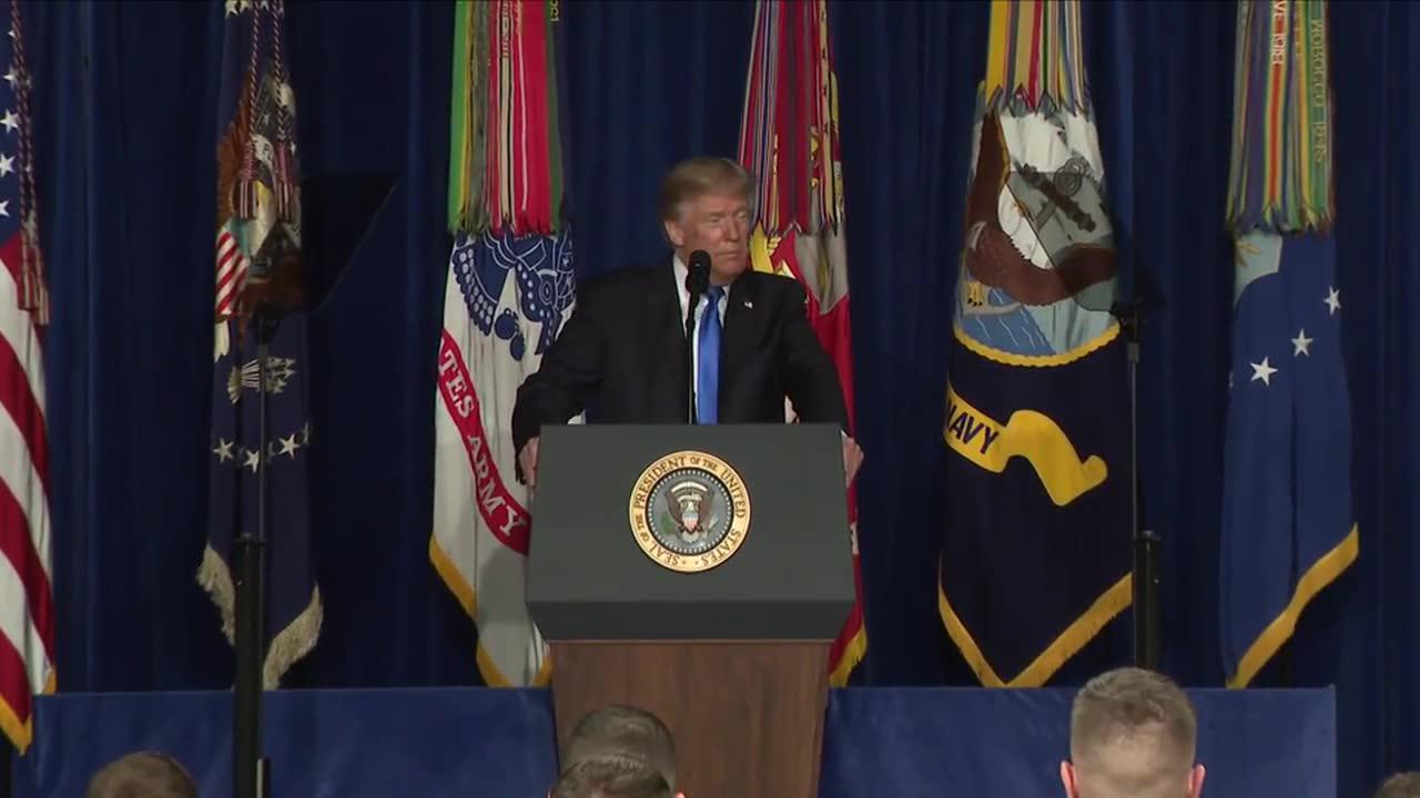Trump'S Full Speech On Afghanistan