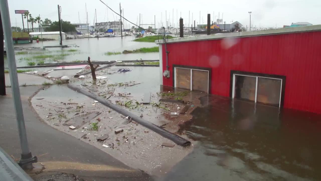 Clear Lake And Houston Residents Comment On Floods