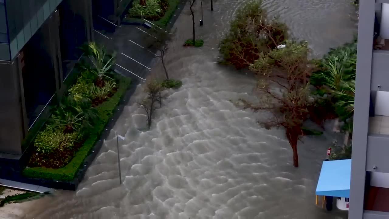 Miami Before And After Hurricane Irma Hit