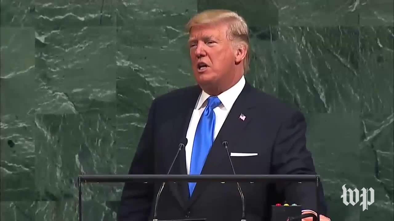 Trump Says The U.S. Is 'A Compassionate Nation'
