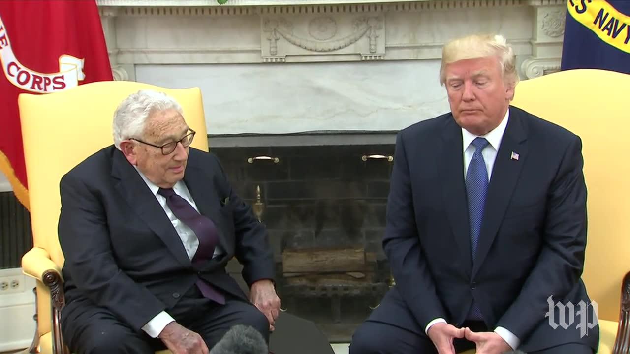 Trump Meets With Kissinger