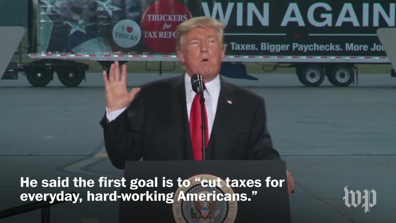 Trump'S Speech On His Tax Proposal, In Three Minutes