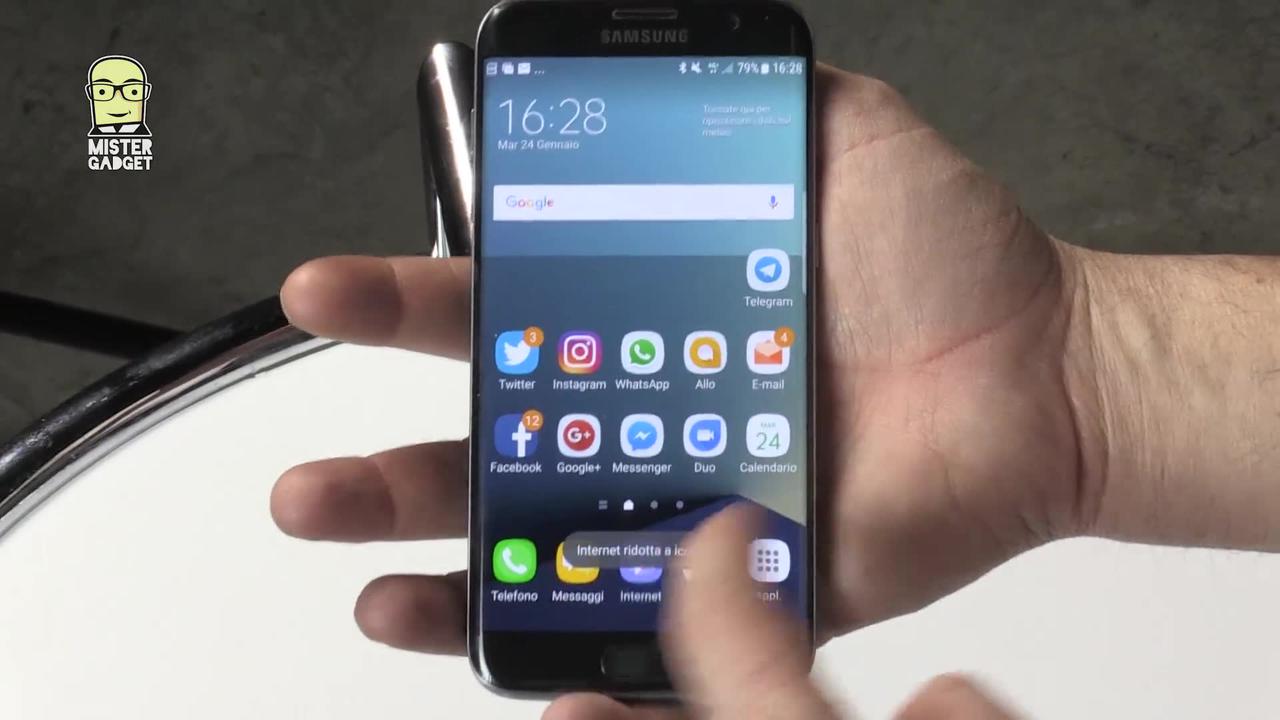 Samsung Galaxy S7 e Android 7